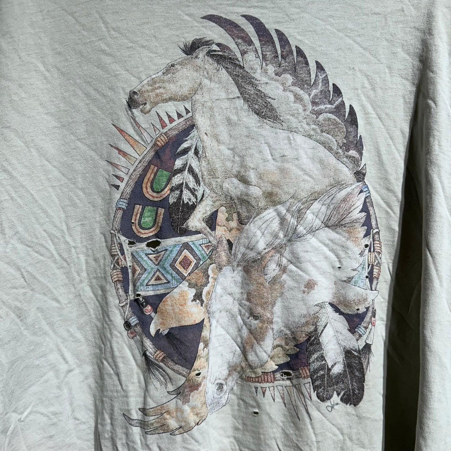 Vintage horse tee