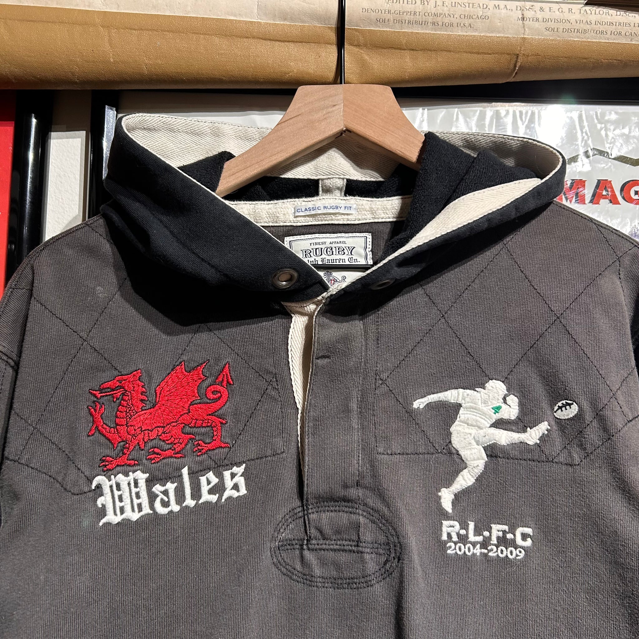 Polo wales rugby hoody shirt