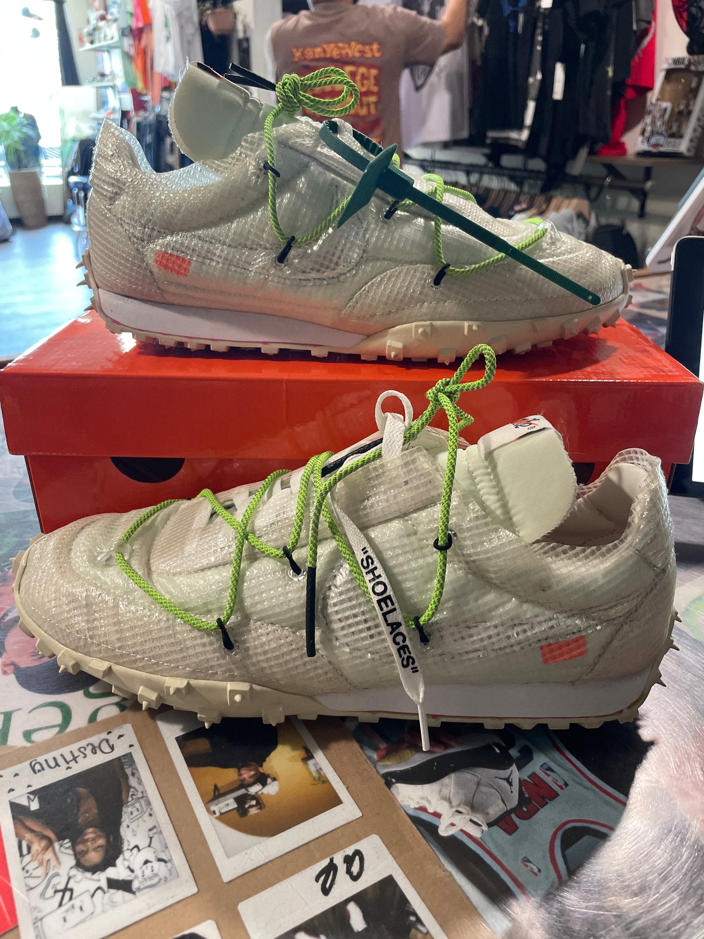 Nike Waffle Racer x Off White Trainers