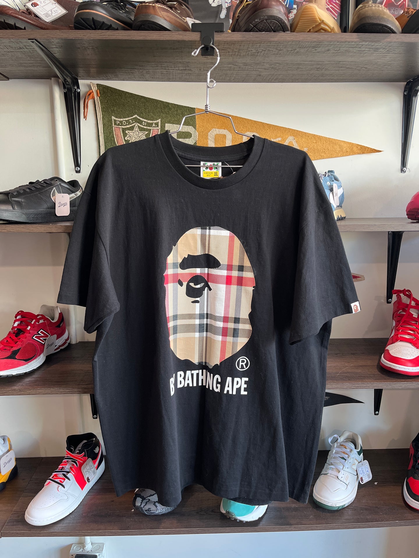 Bape x Burberry Tee