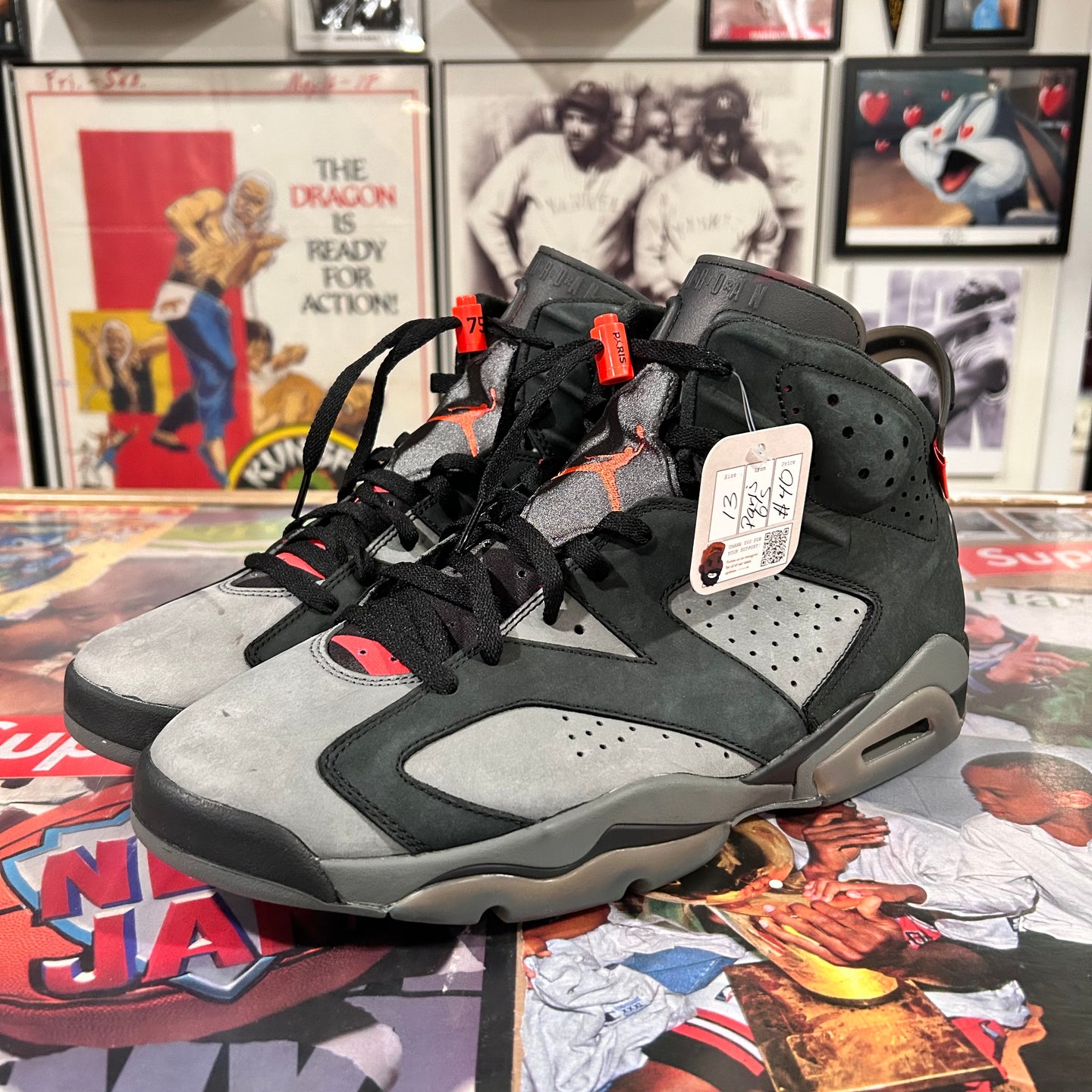 PSG Jordan 6’s