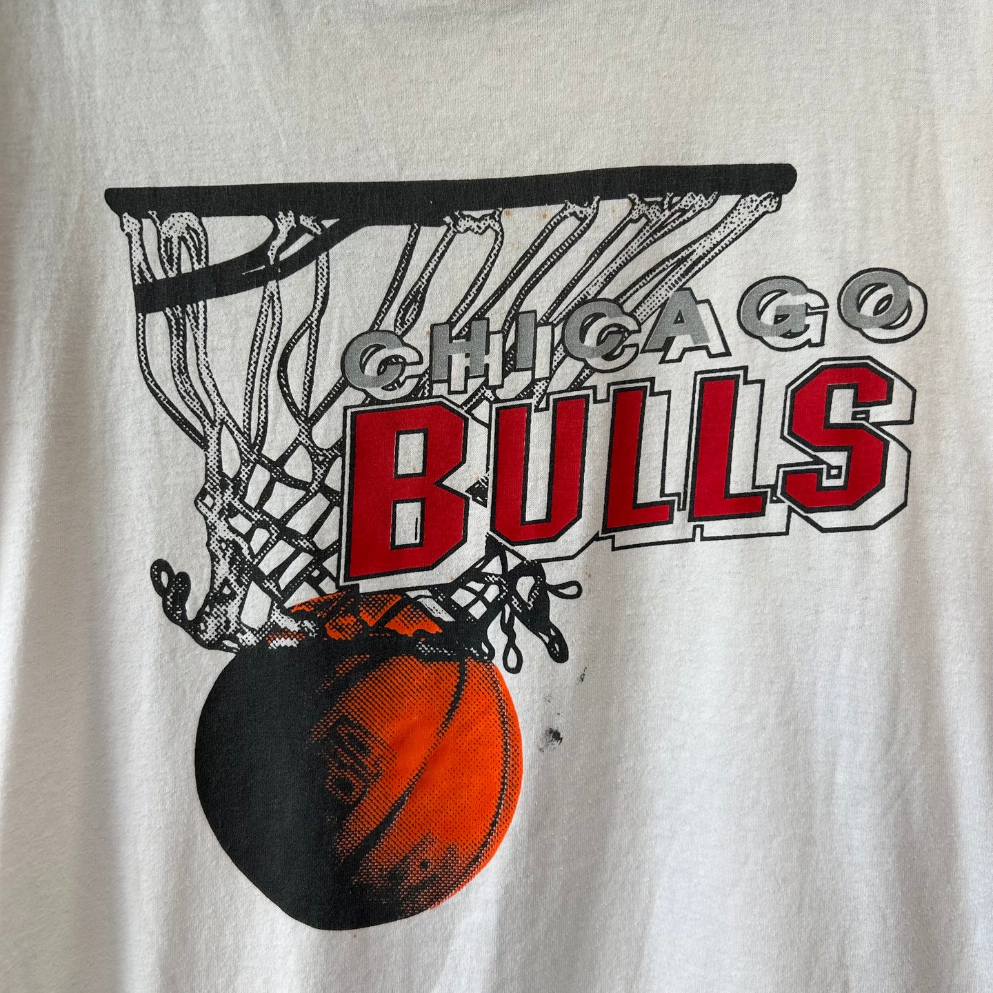 Vintage Bulls parking lot tee