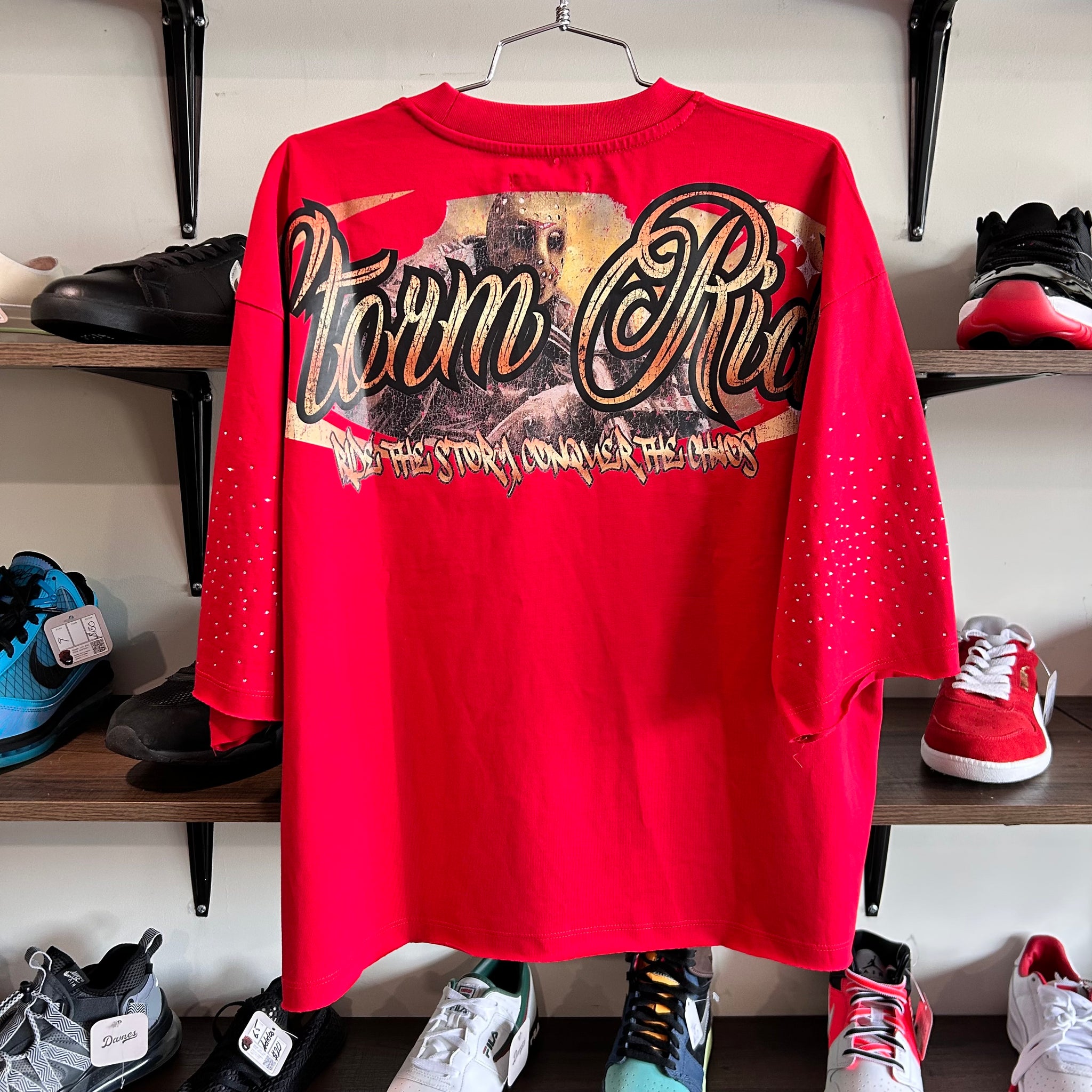 Storm Ryder’s street wear T-shirt
