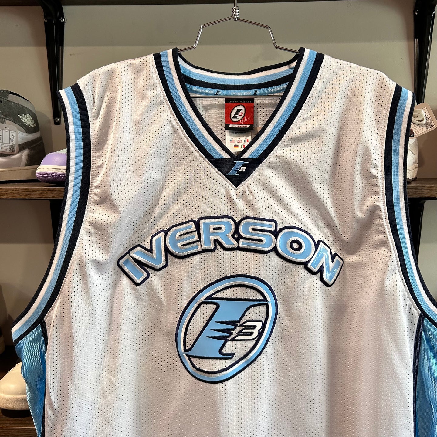 Alan Iverson Reebok Jersey