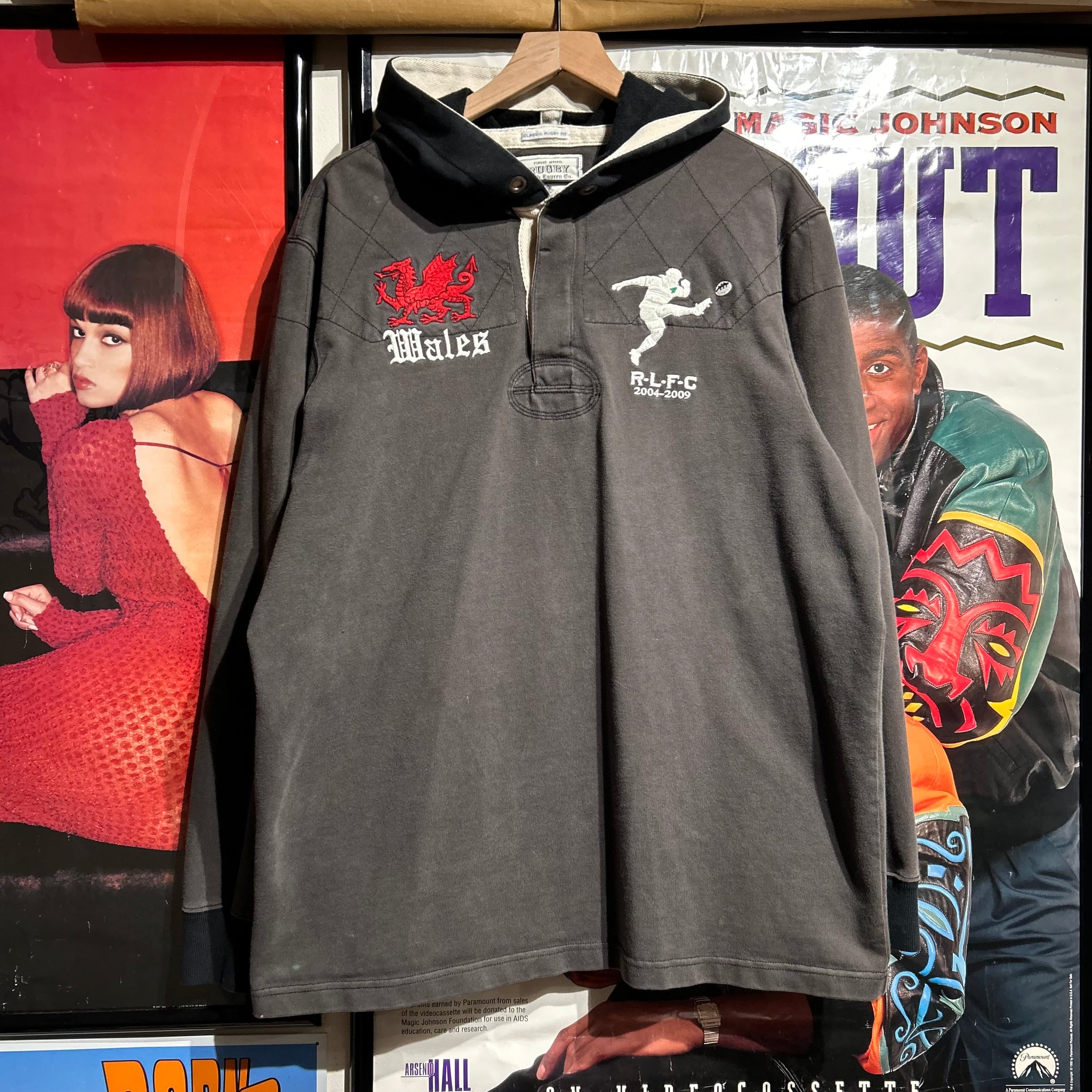 Polo wales rugby hoody shirt