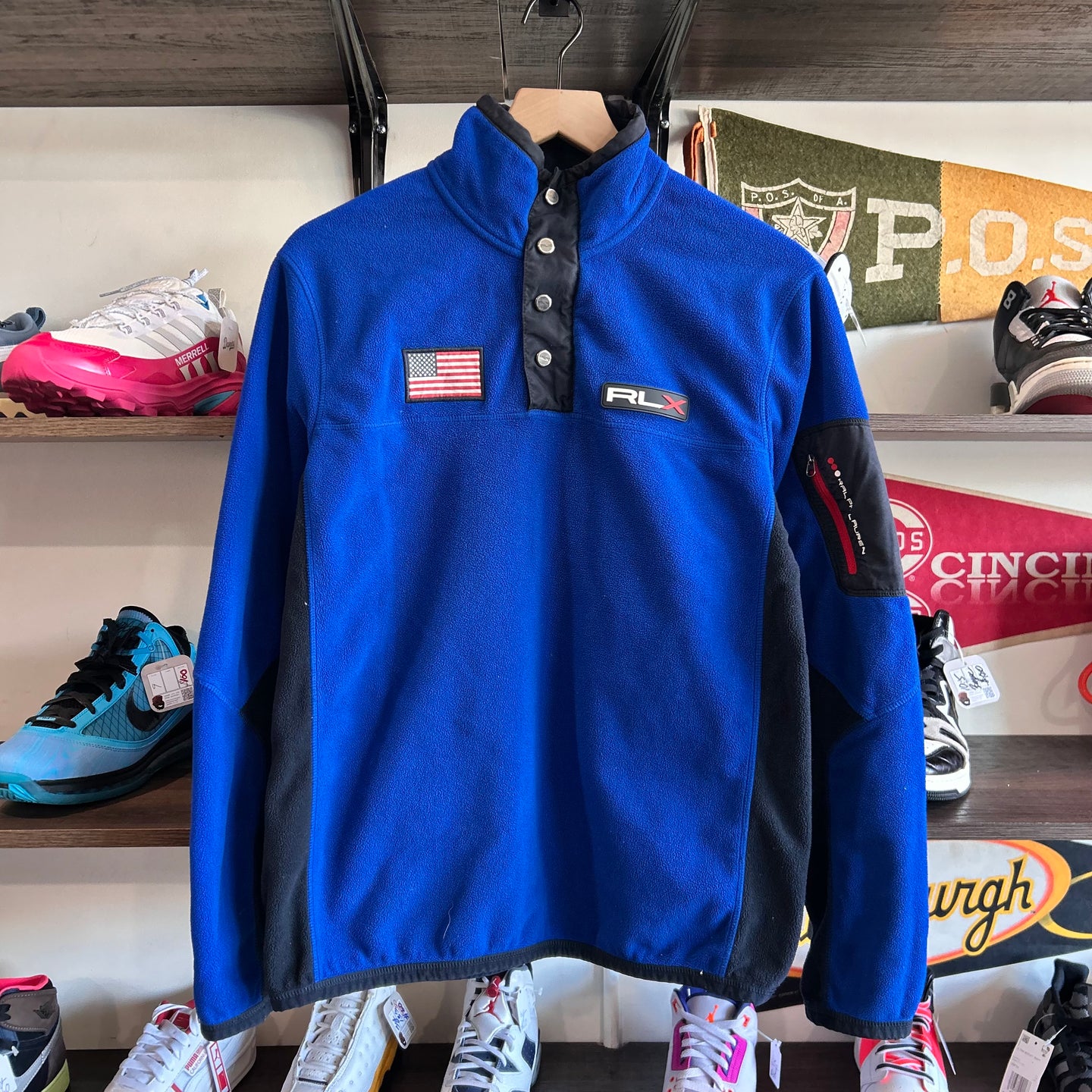 Rlx polo pullover jacket