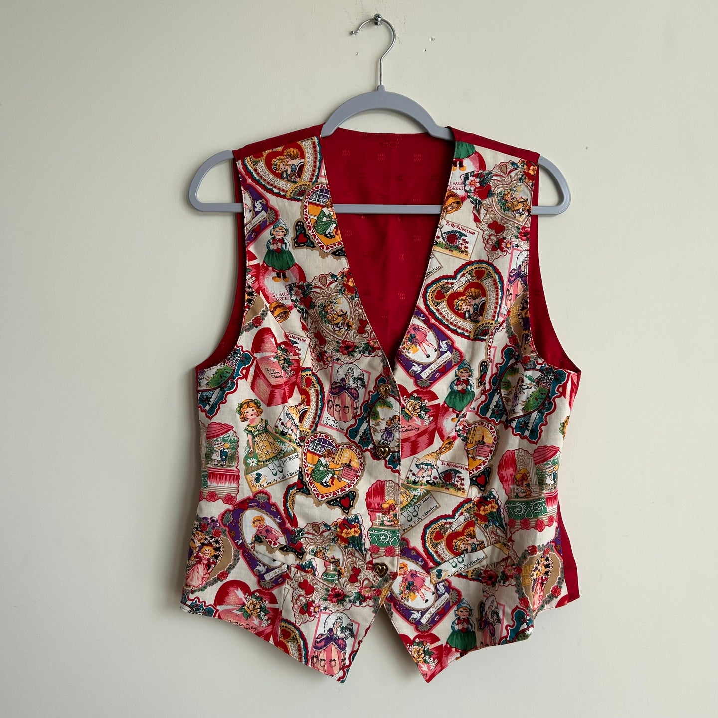 Valentine’s Day vest