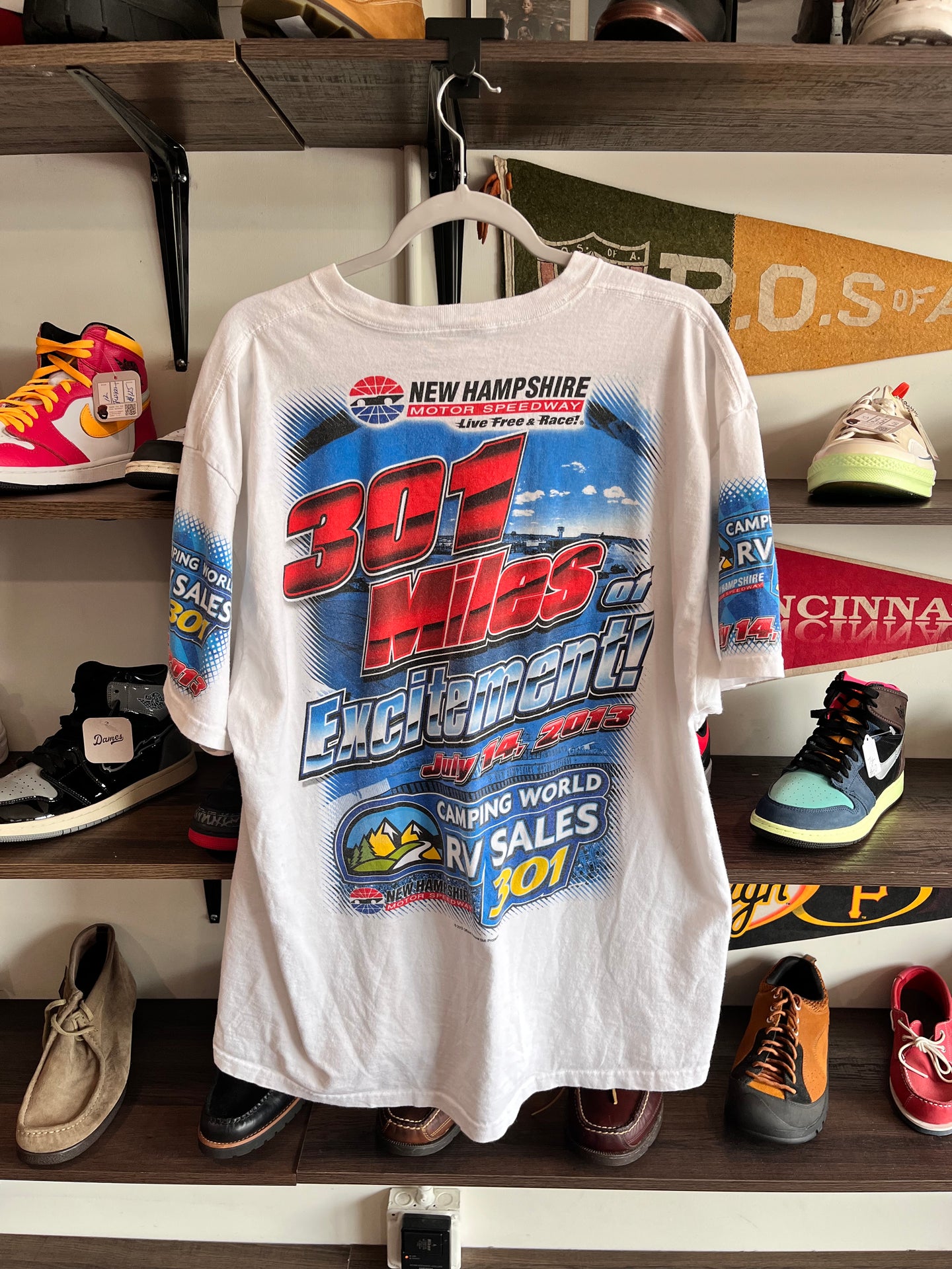 2013 New Hampshire Speedway Camping World RV Series T-shirt