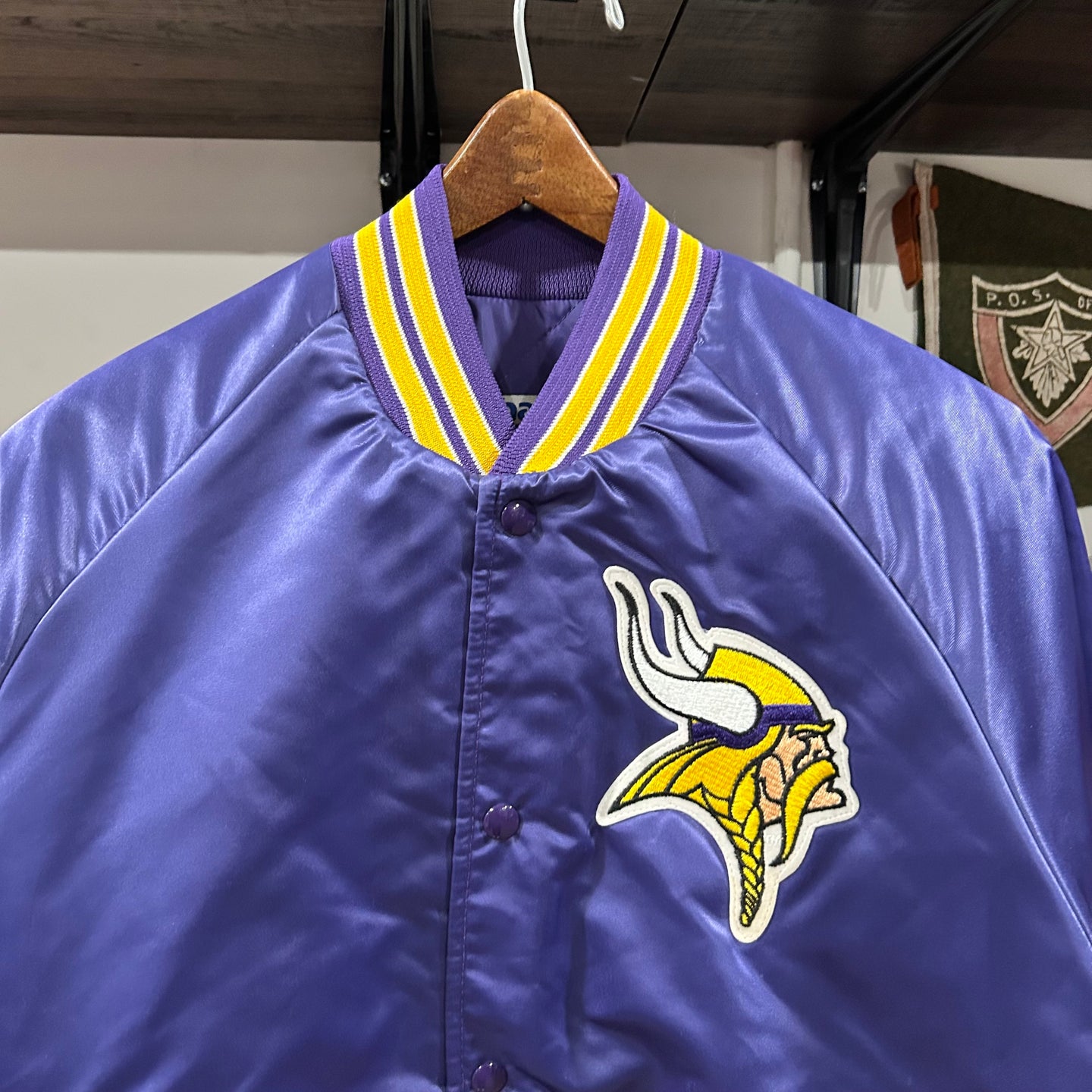 Vintage Starter Vikings satin jacket