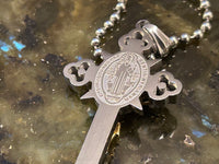 Stainless steal cross necklace