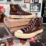 Bandulu x Chuck 70 High ‘Paint Splatter’ - Cappuccino Base