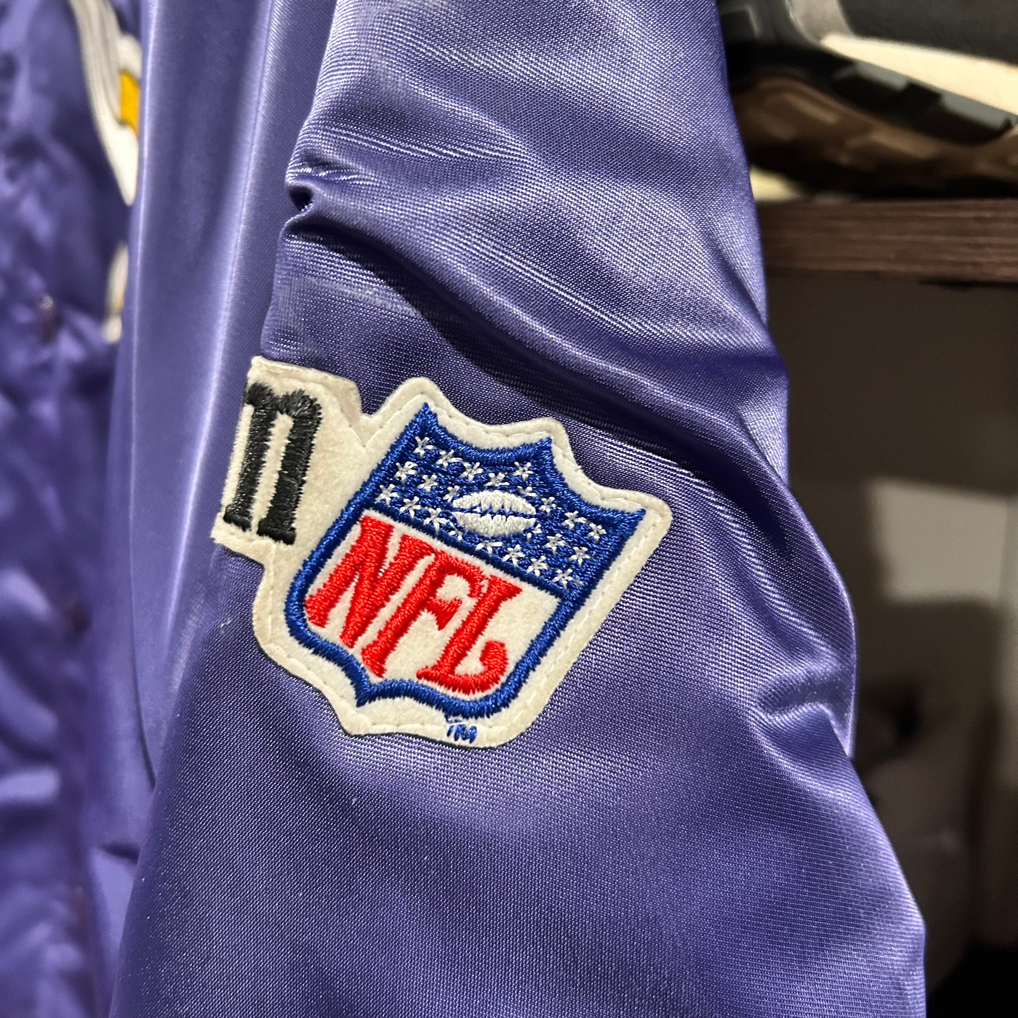 Vintage Starter Vikings satin jacket