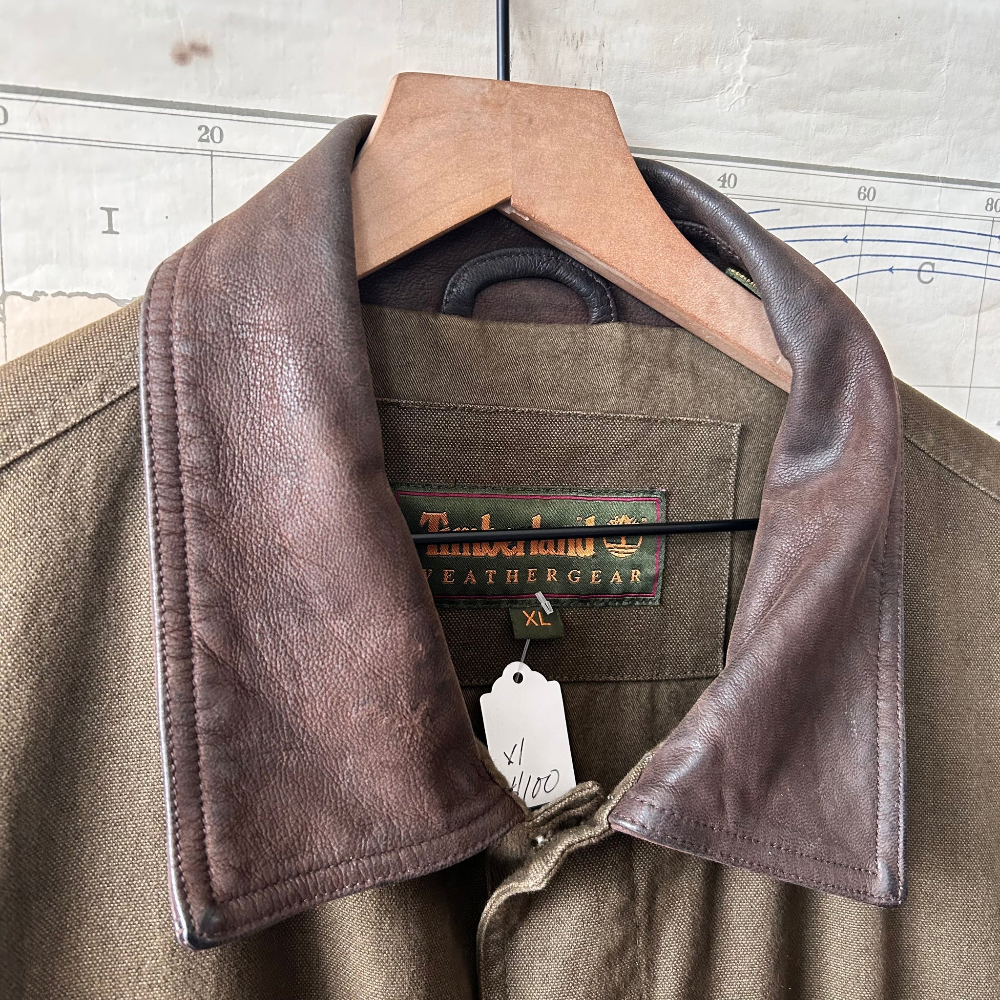 Timberland Leather Chore coat