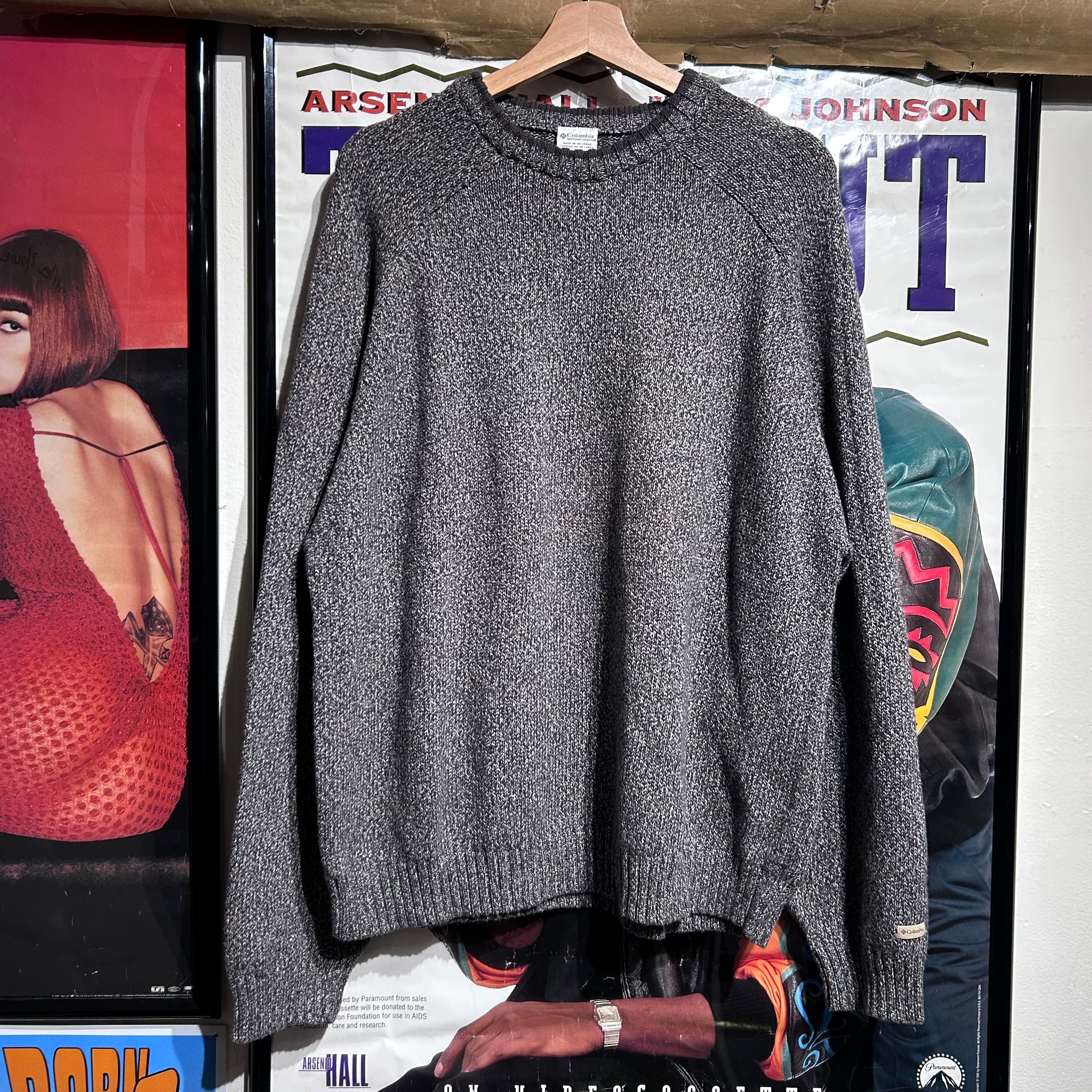 Columbia knit sweater