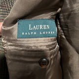 Lauren by Ralph Lauren cotton blend tweed blazer
