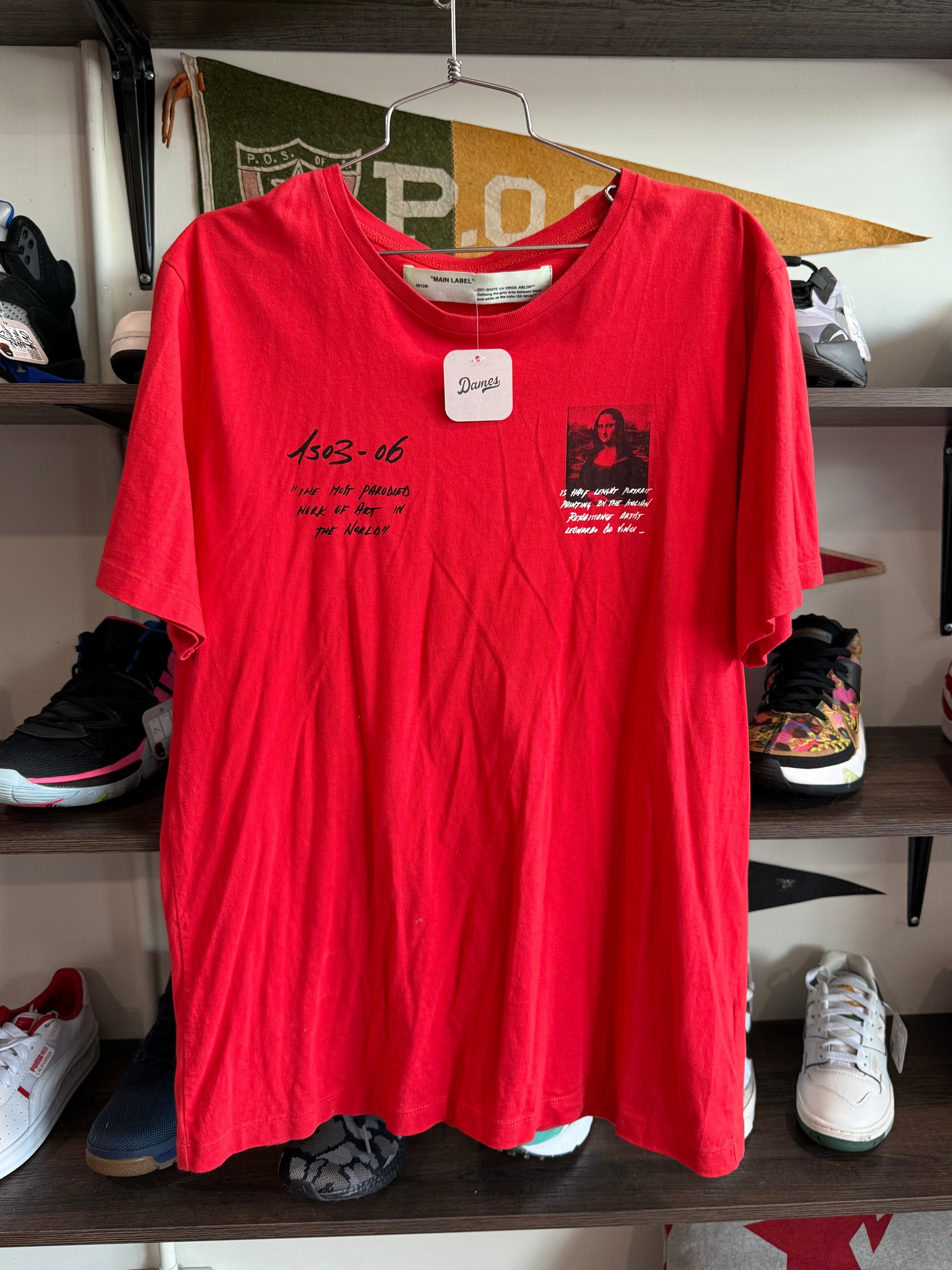 OFF WHITE Mona Lisa Tee