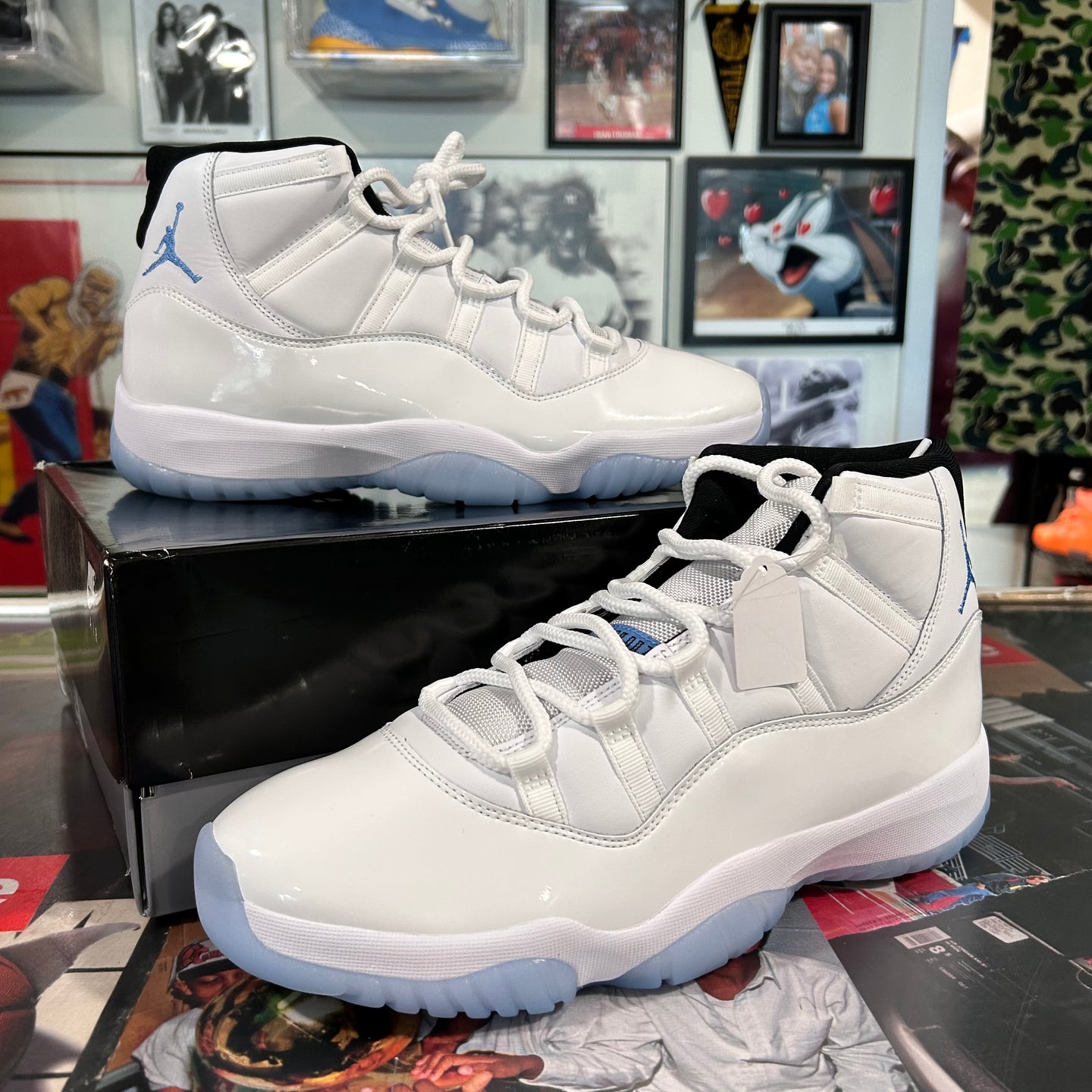 Legend Blue Jordan 11’s