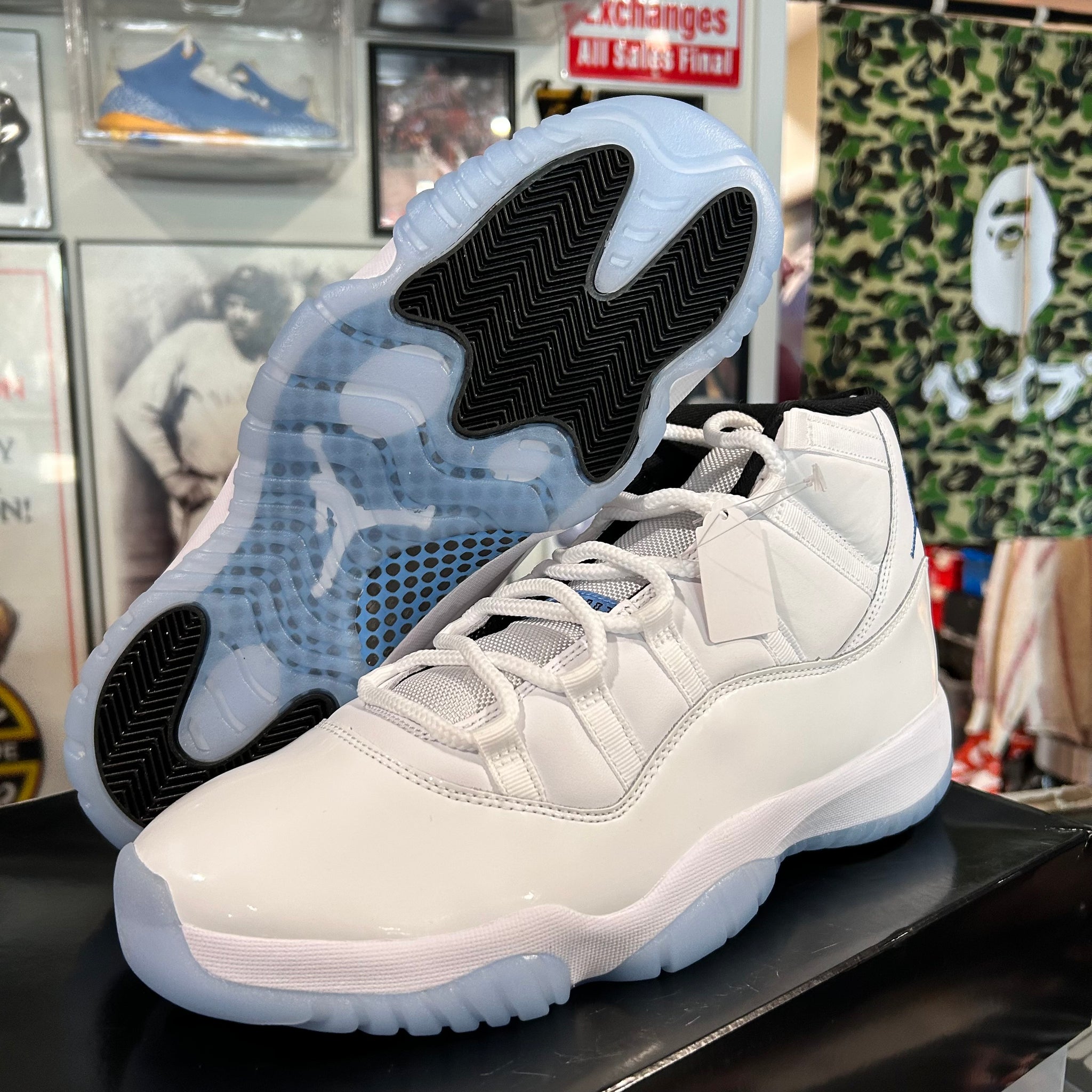 Legend Blue Jordan 11’s