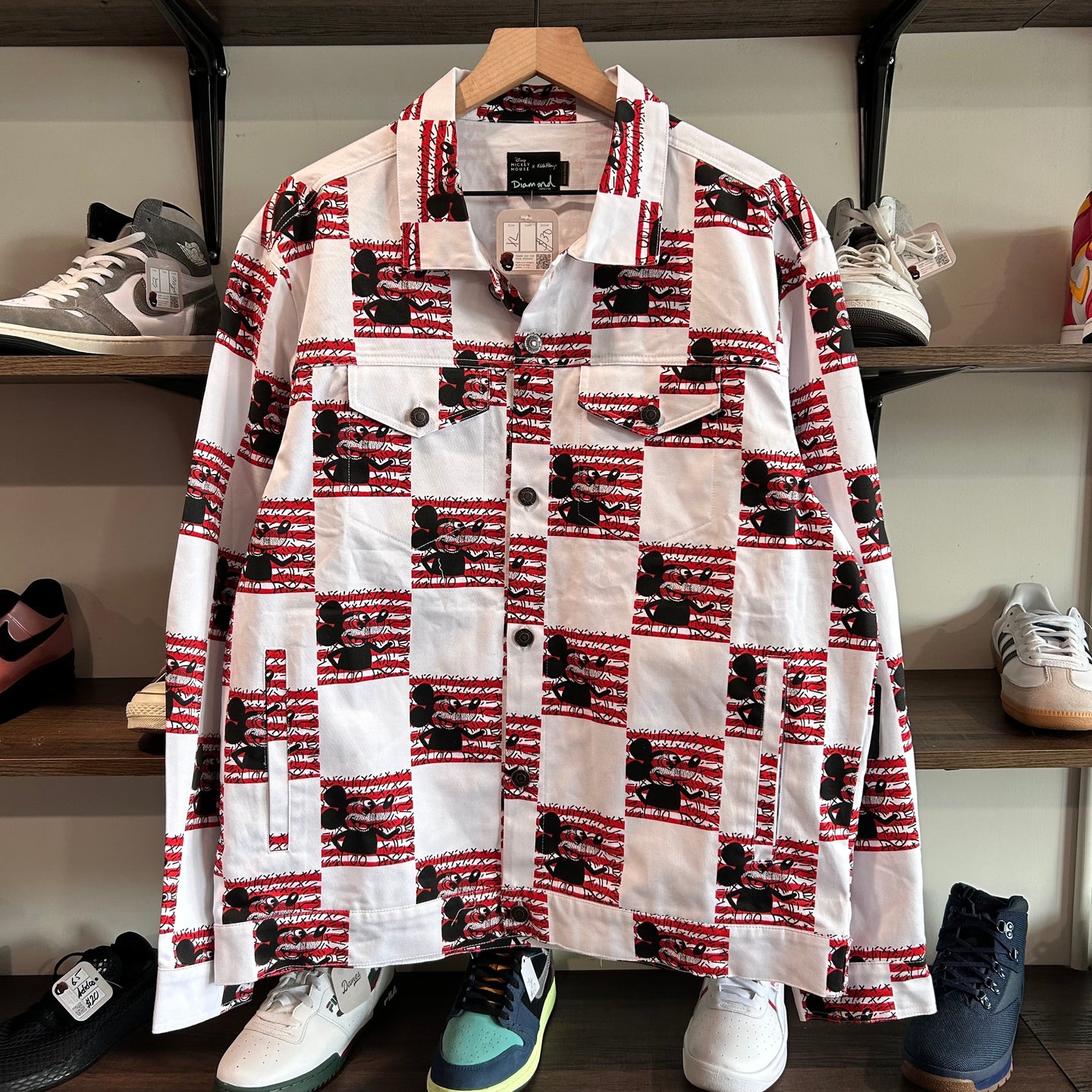 Diamond Supply co. X Kieth Harring
