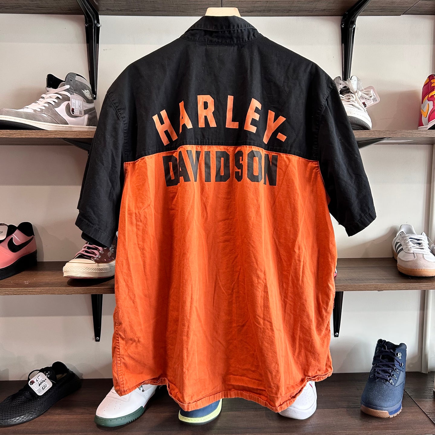 Harley Davidson short sleeve button up