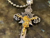 Stainless steal cross necklace
