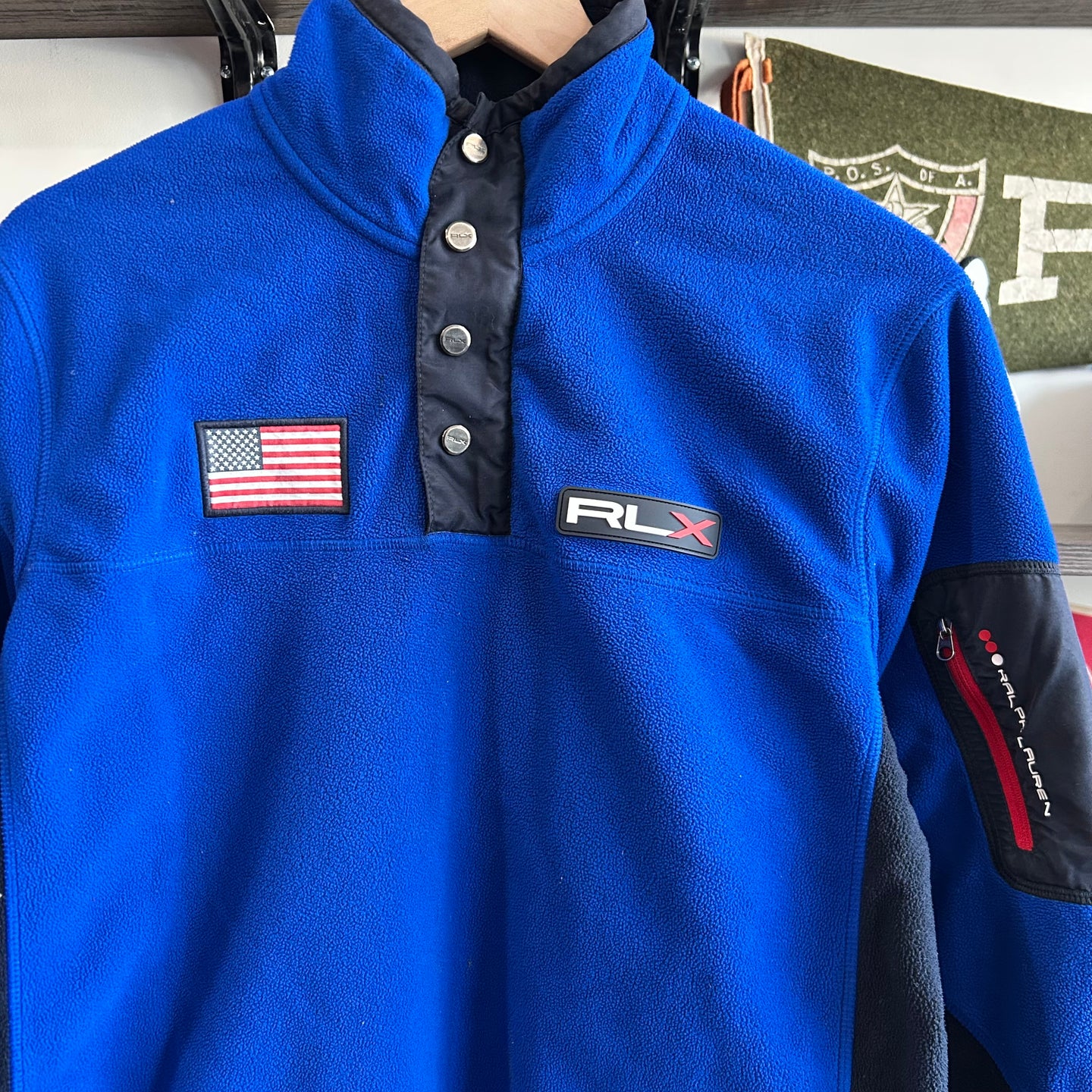 Rlx polo pullover jacket