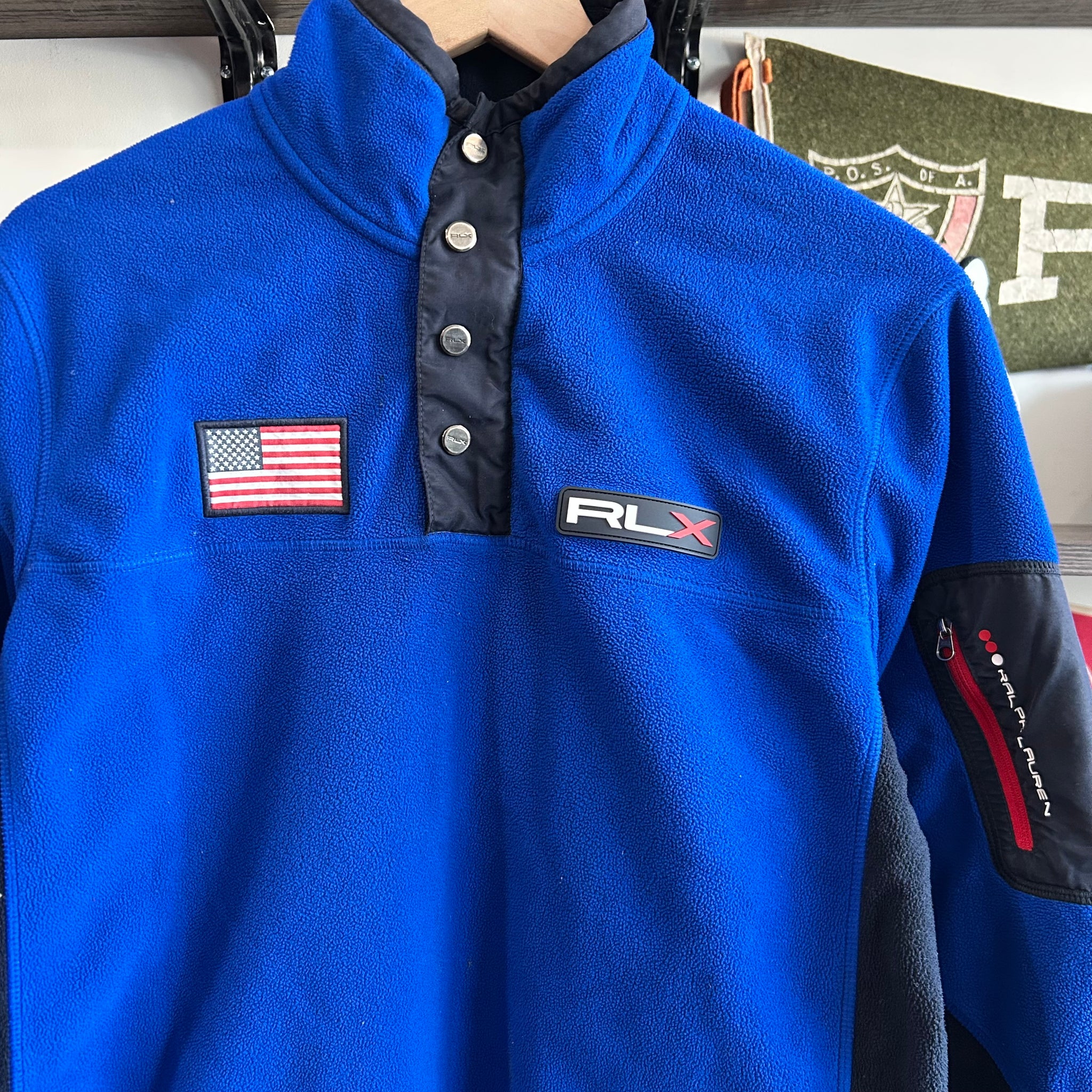 Rlx polo pullover jacket