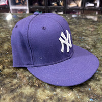 Yankees fitted cap no side patch