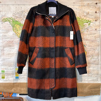 Nlt moe hair trench coat