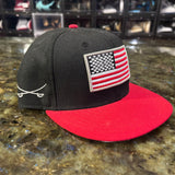 American flag SnapBack