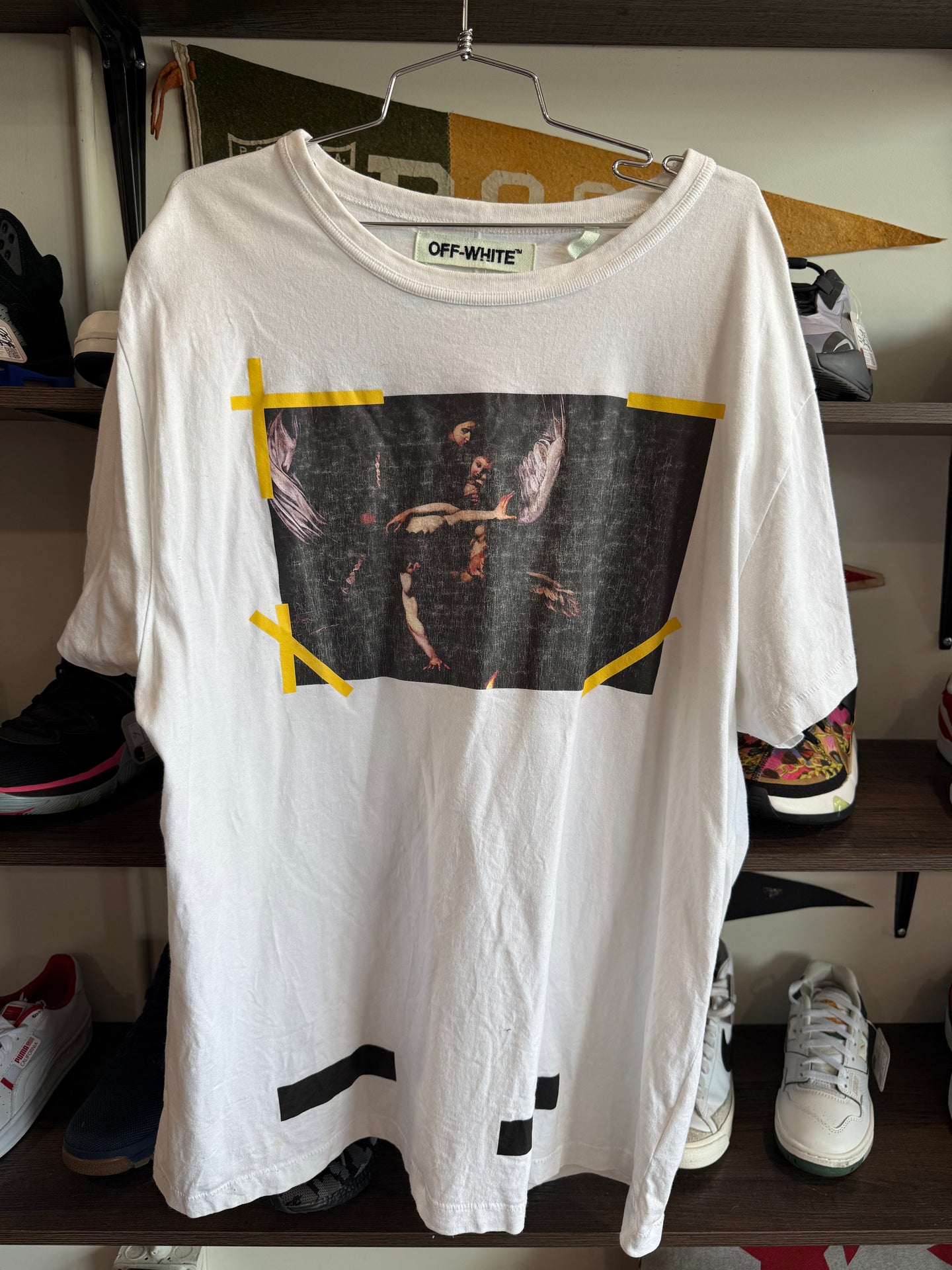 OFF WHITE PAINTING TEE