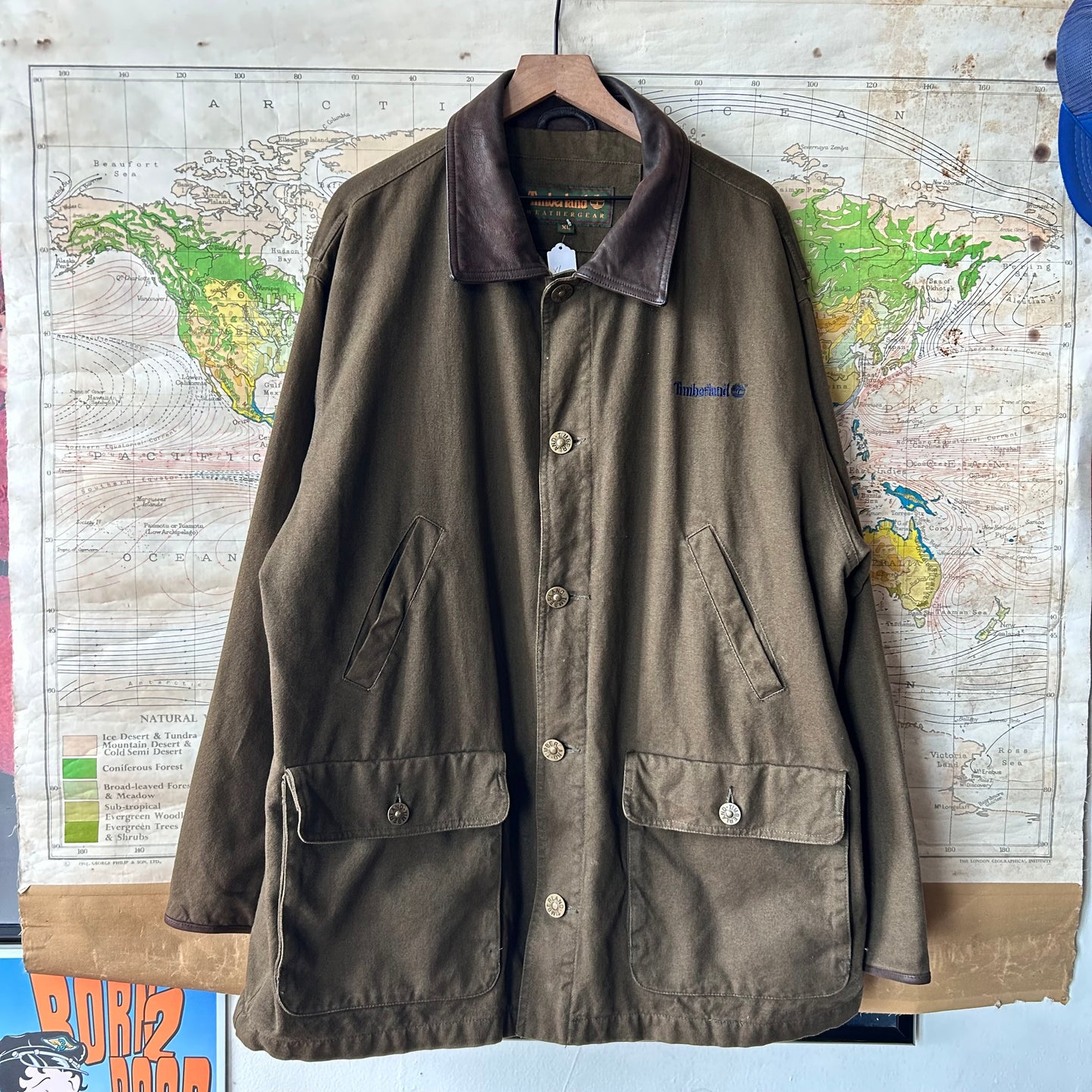 Timberland Leather Chore coat