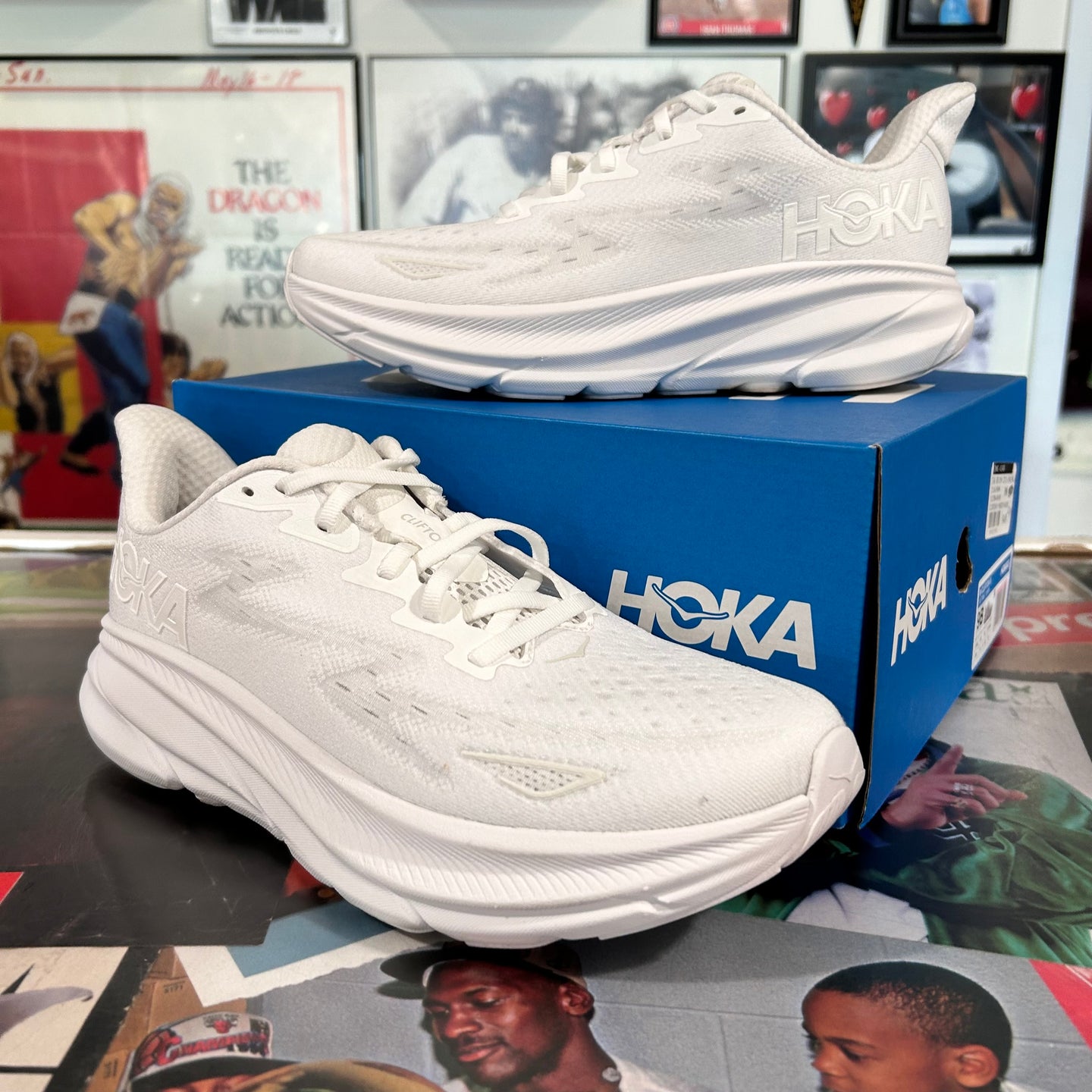 Hoka white
