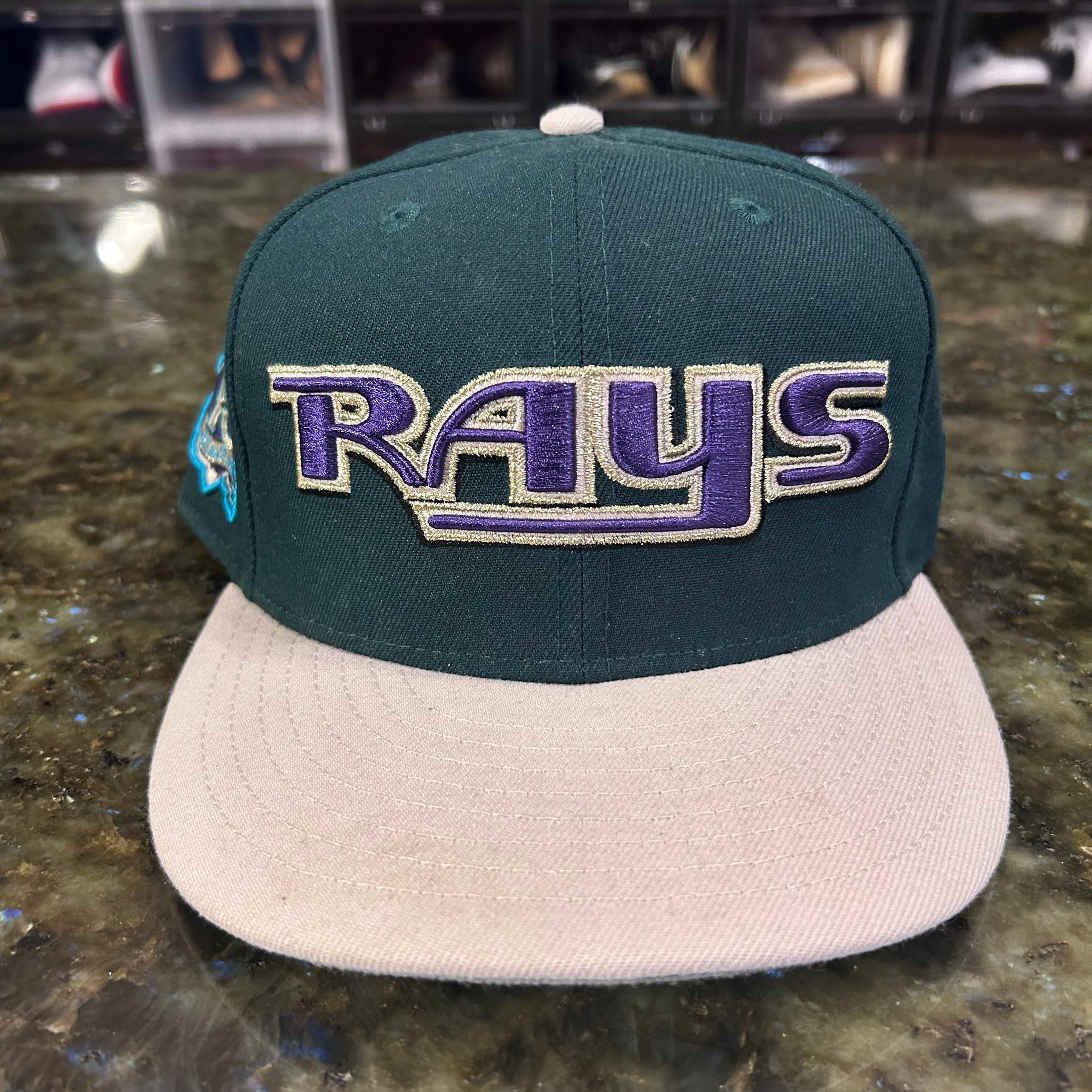 Tampa bay rays fitted cap