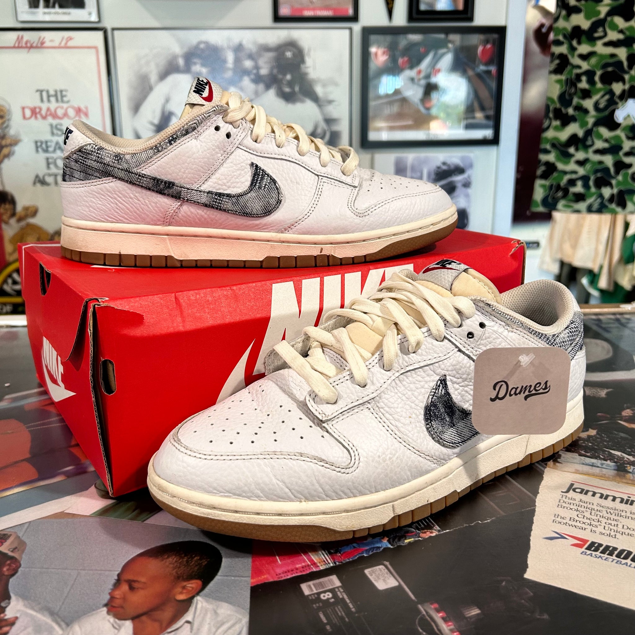Nike snakeskin dunks