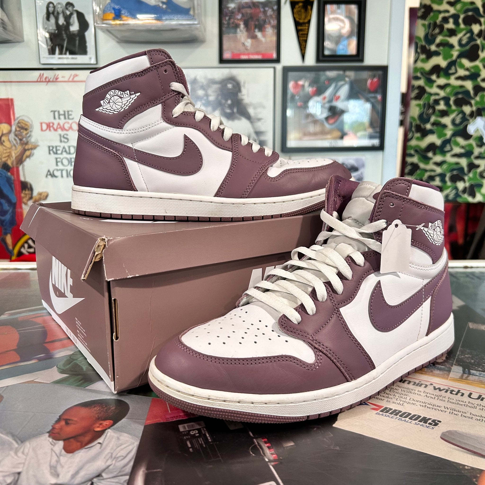 Mauve Jordan 1s