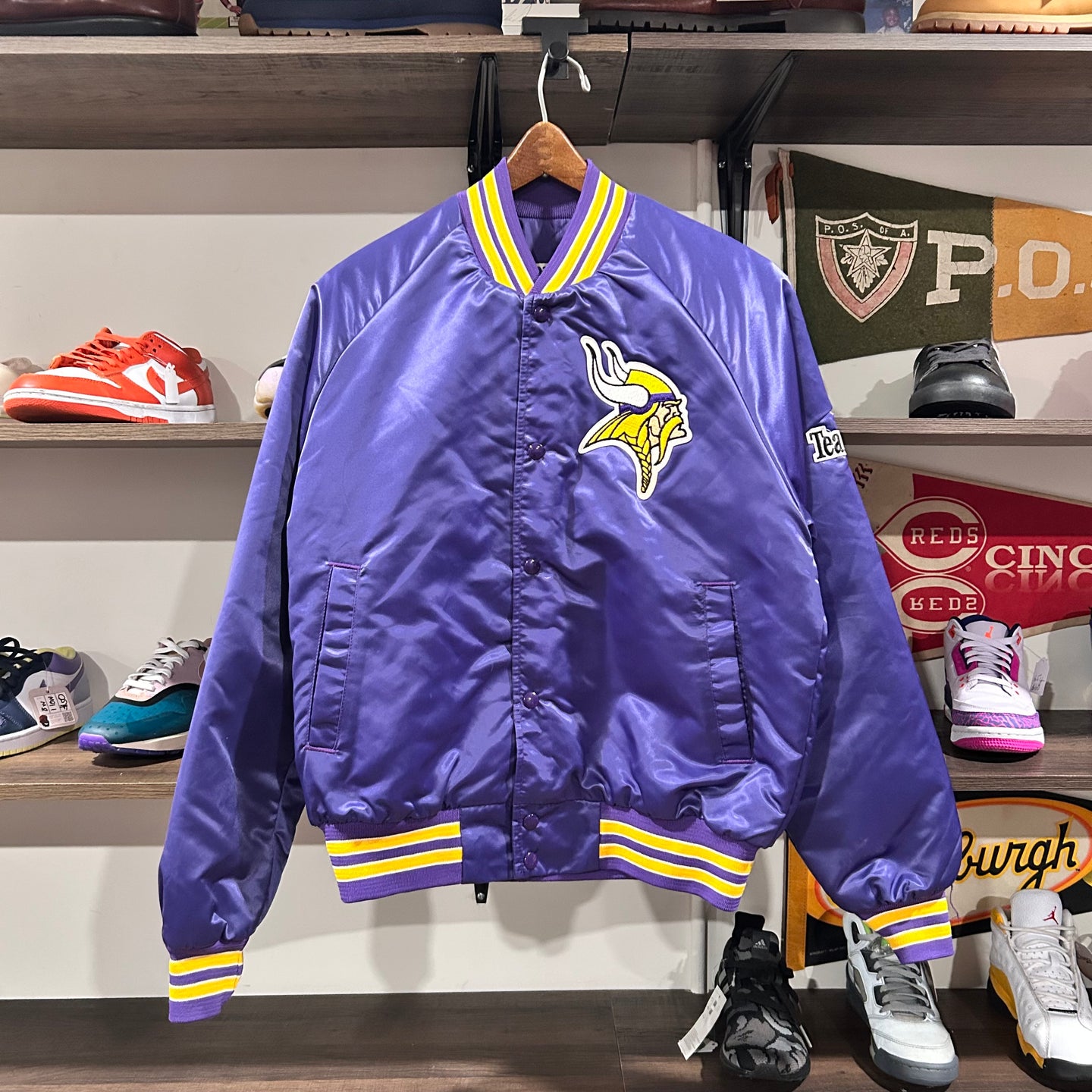 Vintage Starter Vikings satin jacket