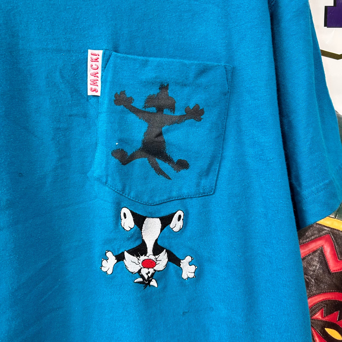Vintage Looney Toons Pocket T-shirt