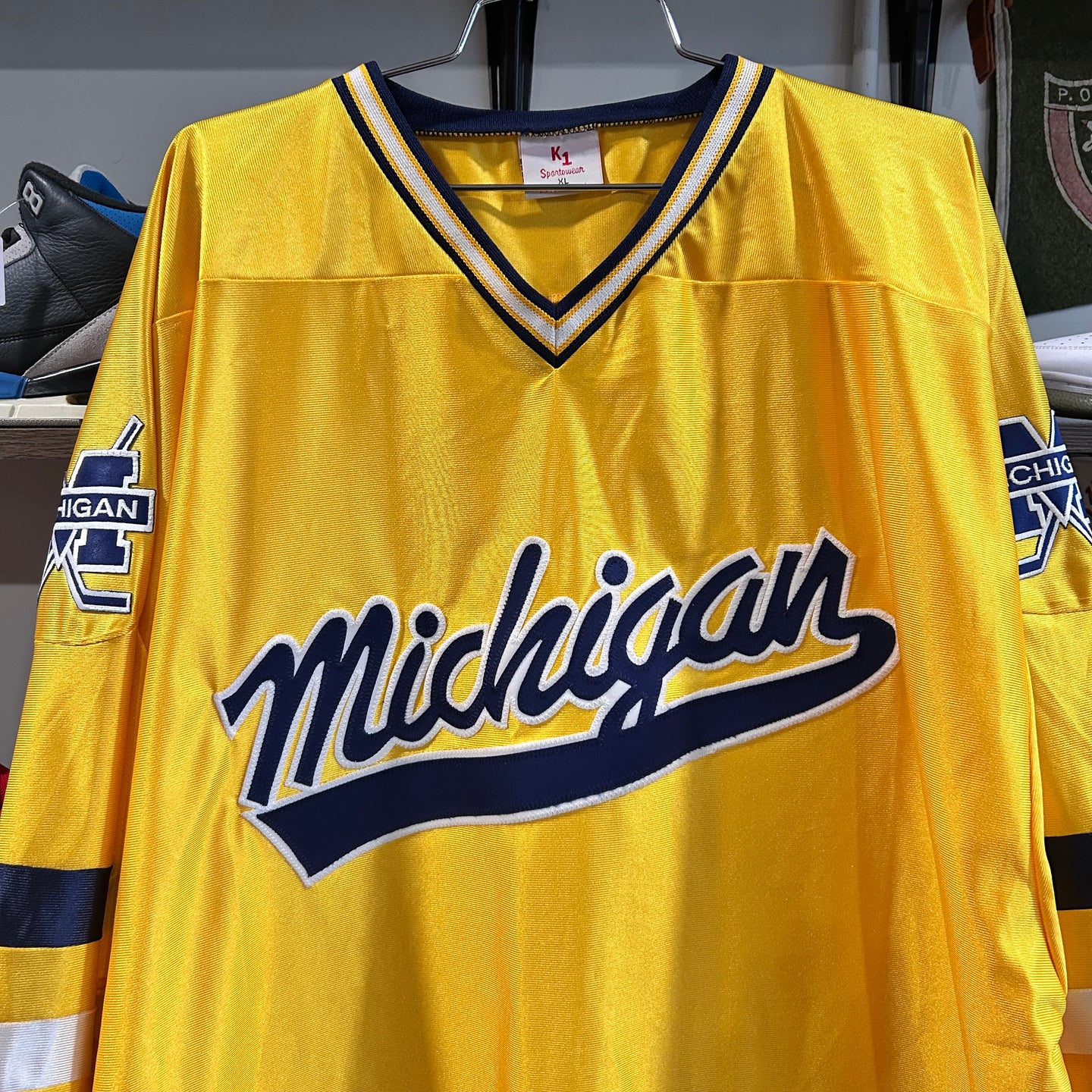 Vintage Michigan hockey jersey
