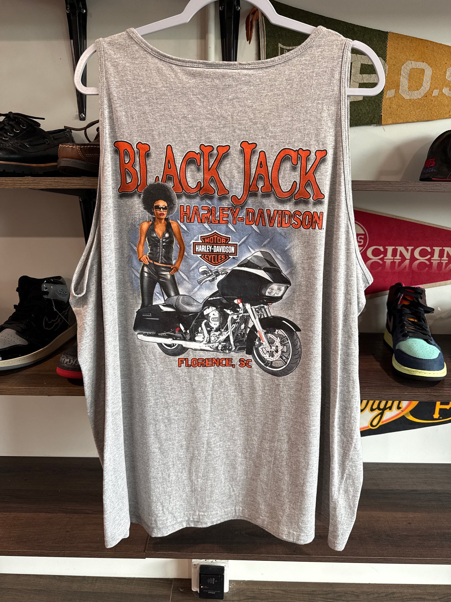 Harley Davidson Black Jack Florence, SC Tank Top