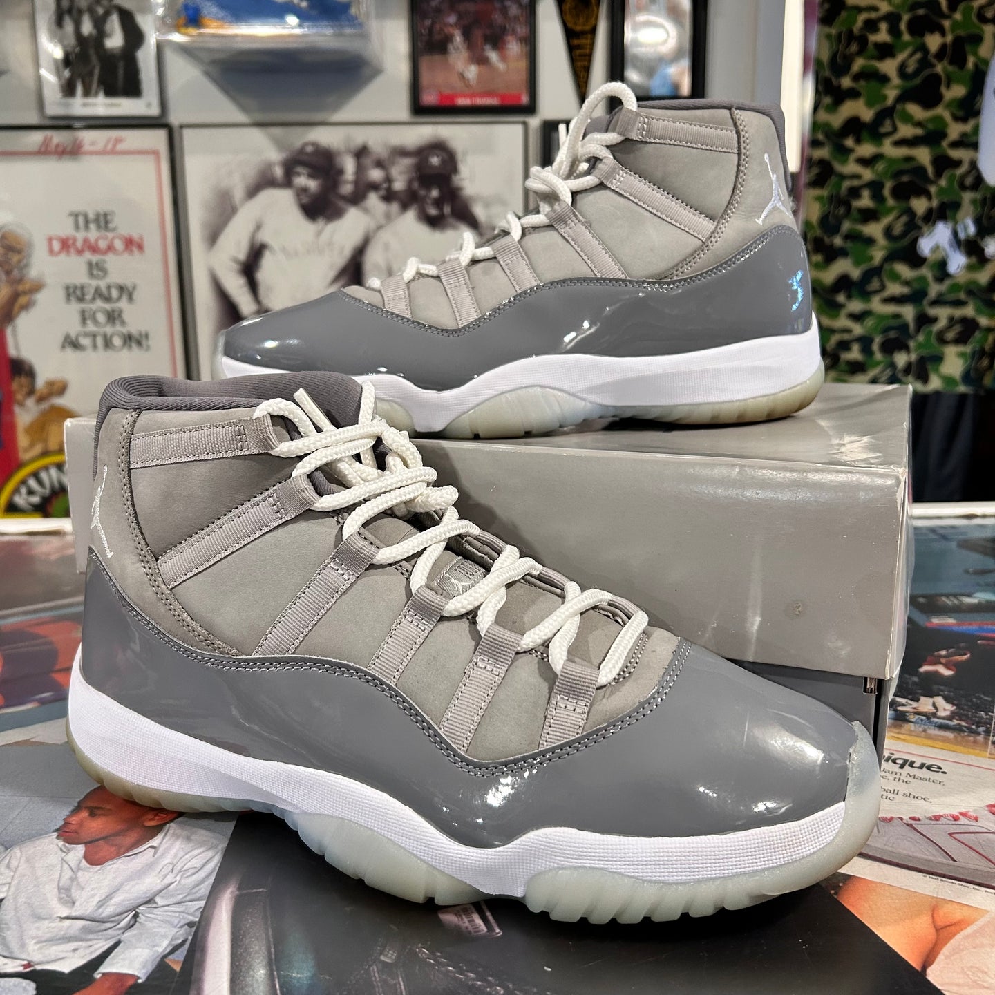 Cool grey Jordan 11’s