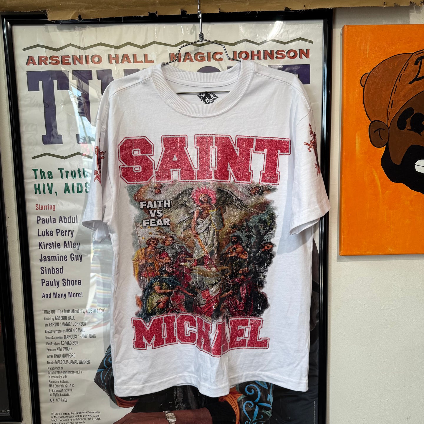 Saint Michael ‘Faith Vs Fear’ T-shirt