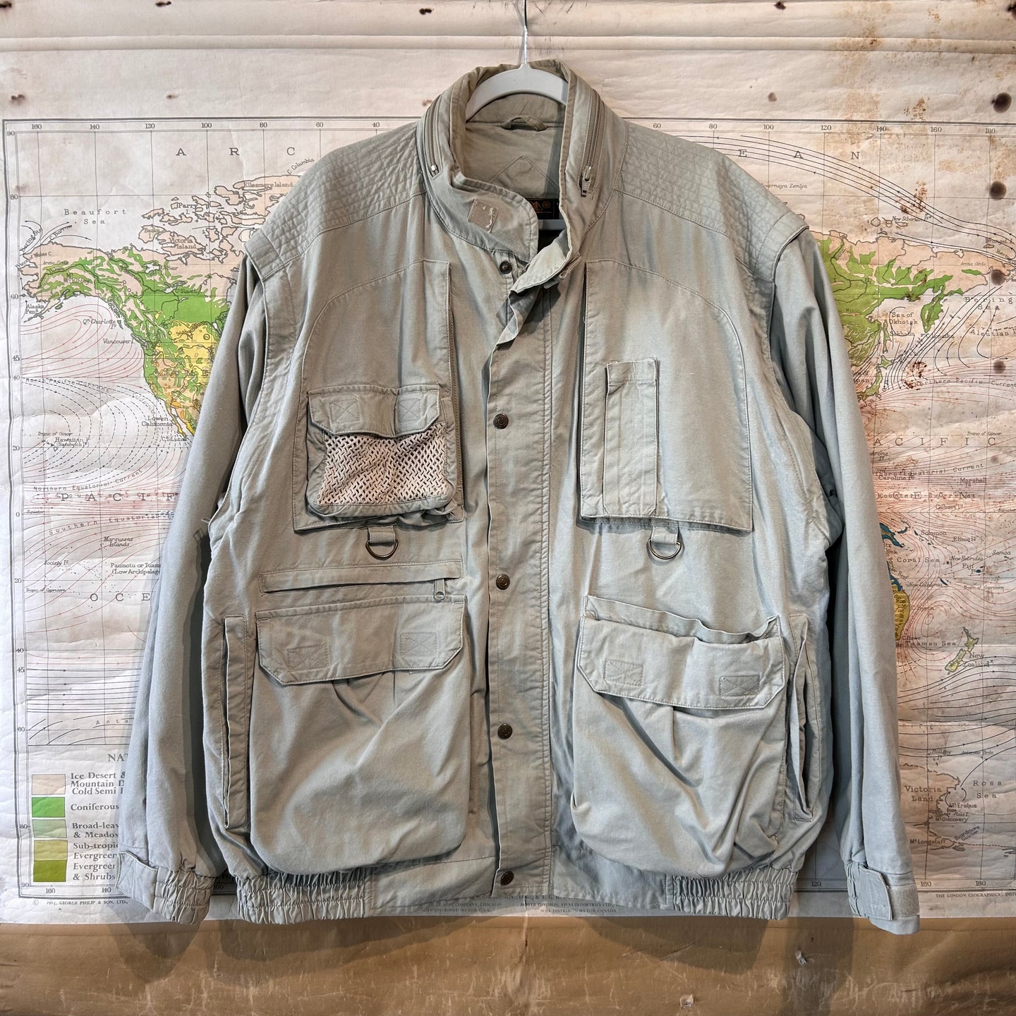 Eddie  Bauer safari chore jacket