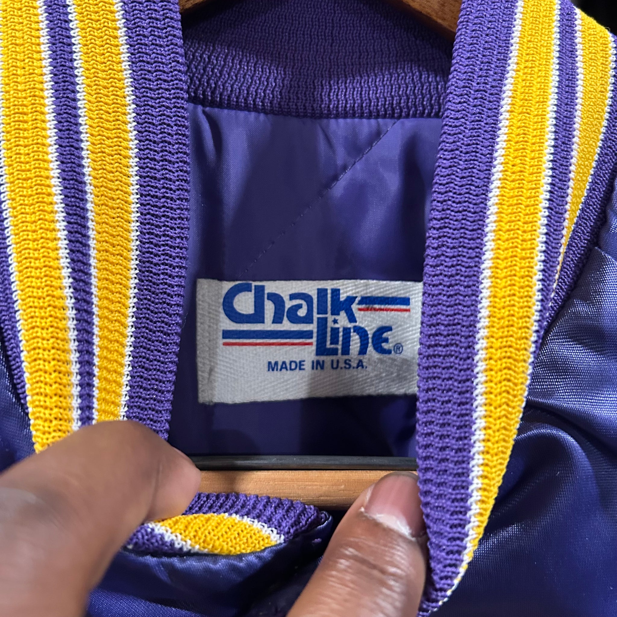 Vintage Starter Vikings satin jacket