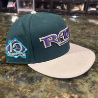 Tampa bay rays fitted cap