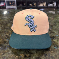 White six fitted cap