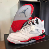 Fire Red Jordan 5’s