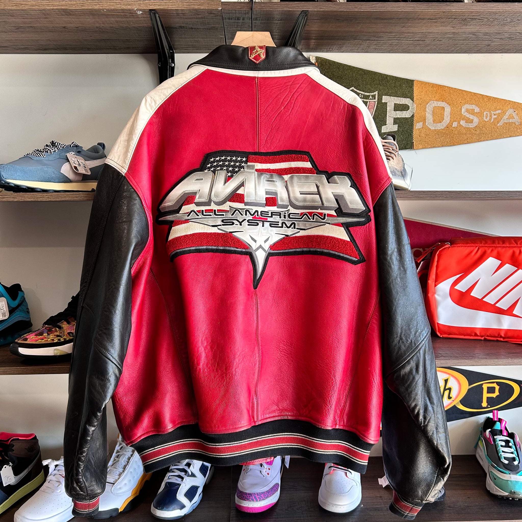 Vintage Avirex USA Leather Jacket