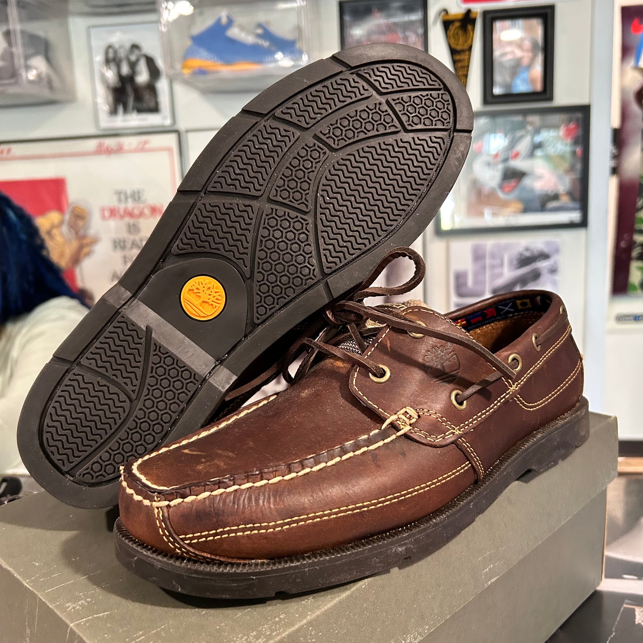 Timberland vibram deck shoes