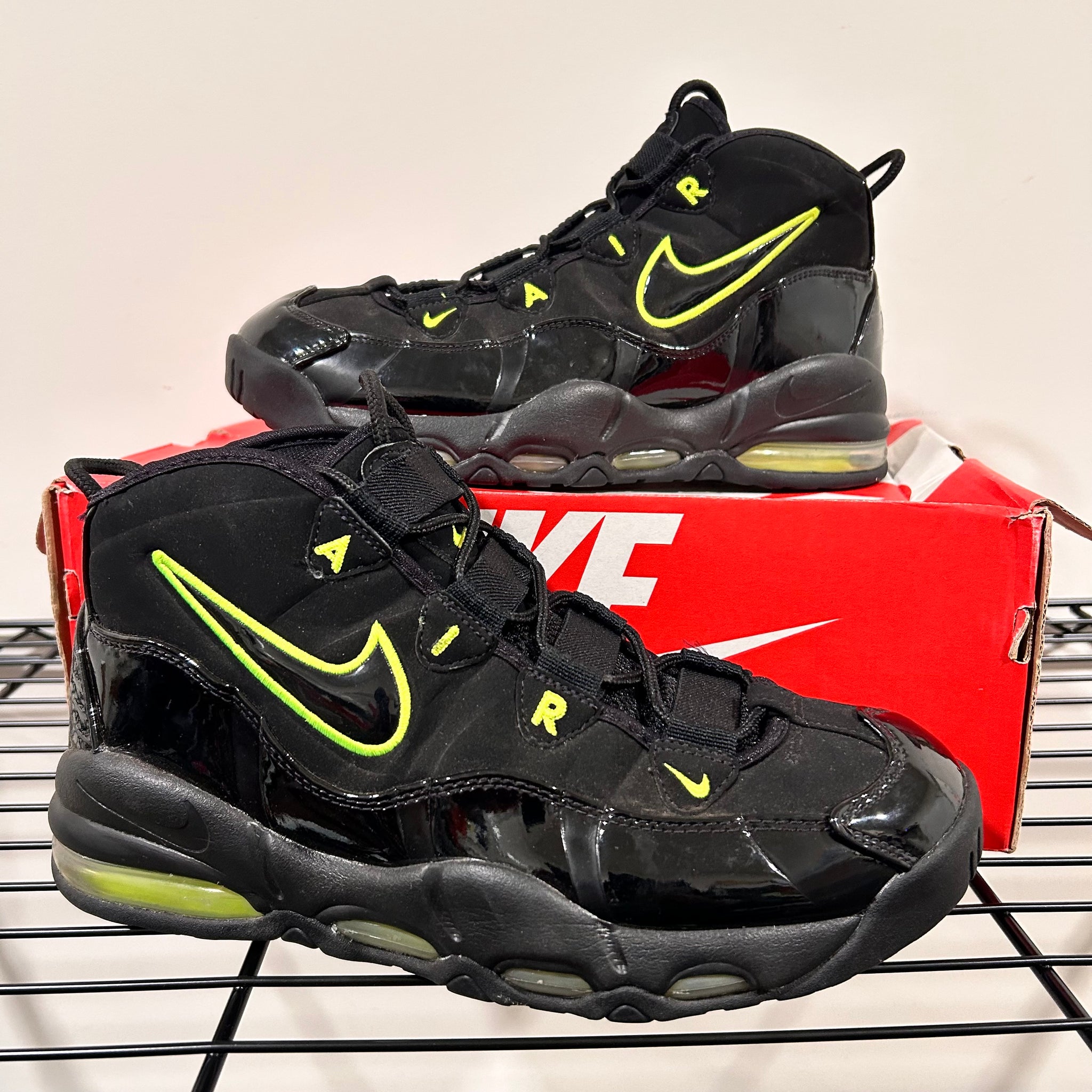 Nike Lime green Uptempo